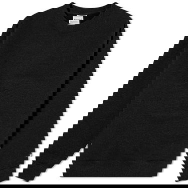 Mikina Snow Peak Recycled Cotton Crew Neck Sweat Čierna | SW-22SU401-BK, 0