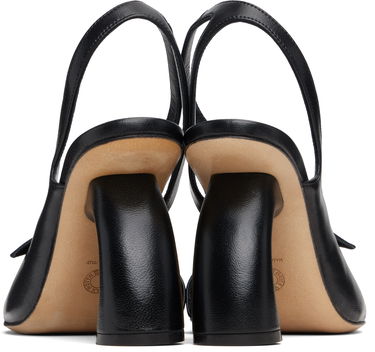 Starostlivosť o obuv Dries Van Noten Dries Van Noten Cutout Slingback Heels Čierna | 252-011715-114, 1