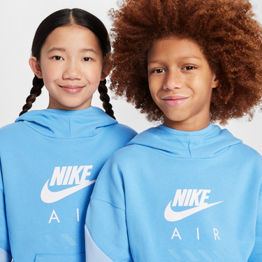 Mikina Nike Nike Air Fleece Hoodie Modrá | HF8812-412, 2