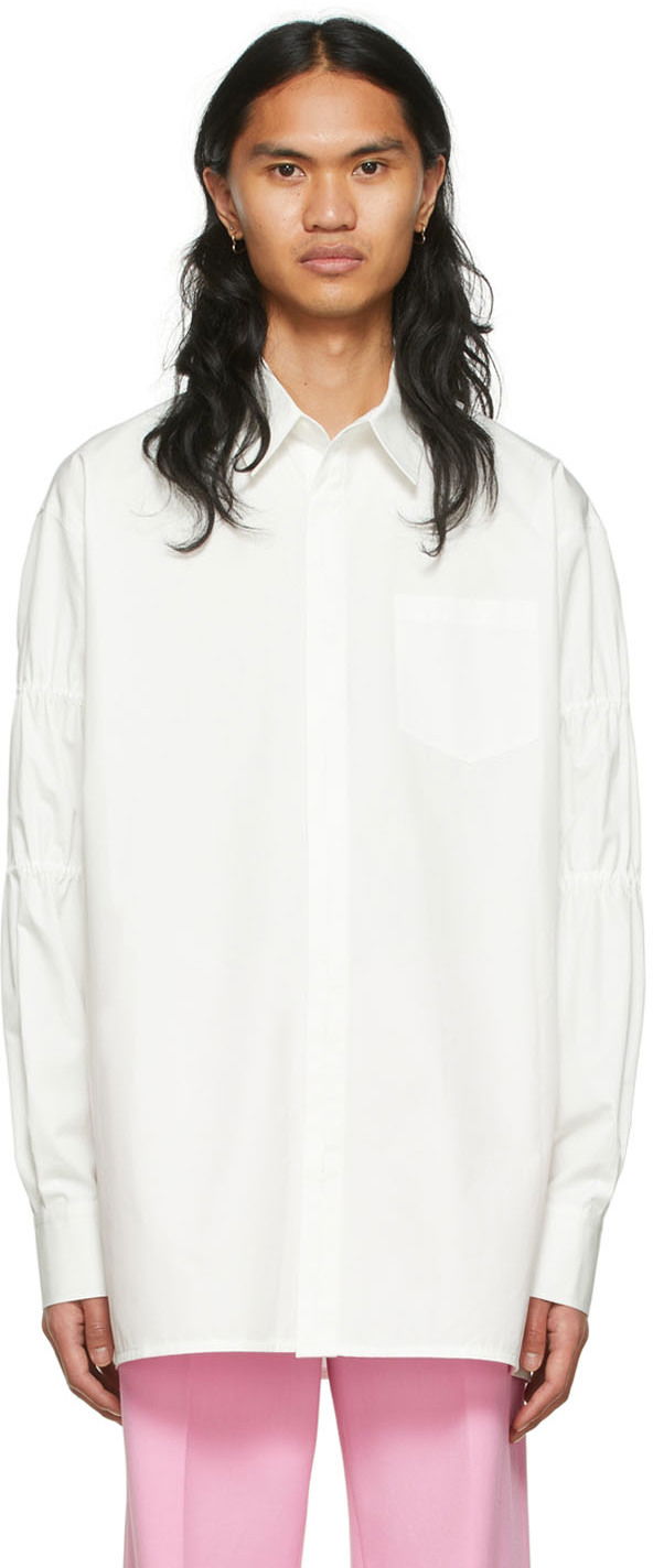 Košeľa We11done Cotton Oversized Shirt Biela | WD-BL1-22-141-M-WH, 0