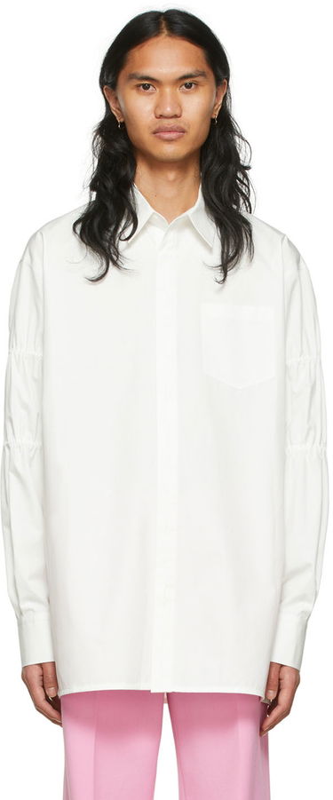 Košeľa We11done Cotton Oversized Shirt Biela | WD-BL1-22-141-M-WH, 0