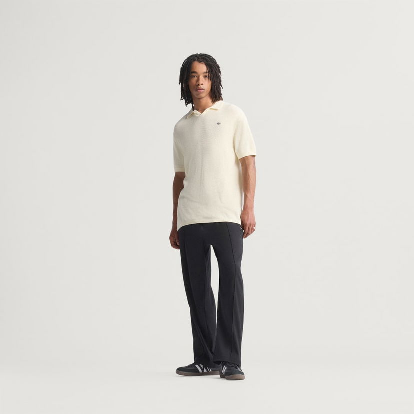 Polo tričko adidas Performance Premium Knit Polo Shirt Biela | JV7596