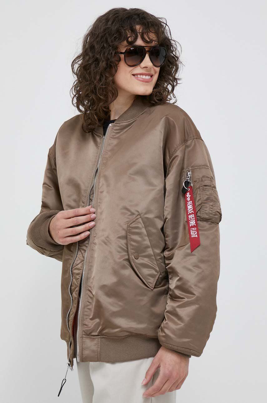 Bunda Alpha Industries BMA-1 Bomber Jacket Hnedá | 108010.183, 0