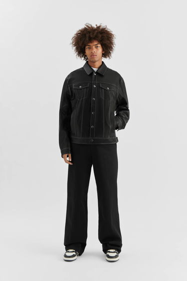 Bunda AXEL ARIGATO Kai Leather Jacket Čierna | A2209001, 4
