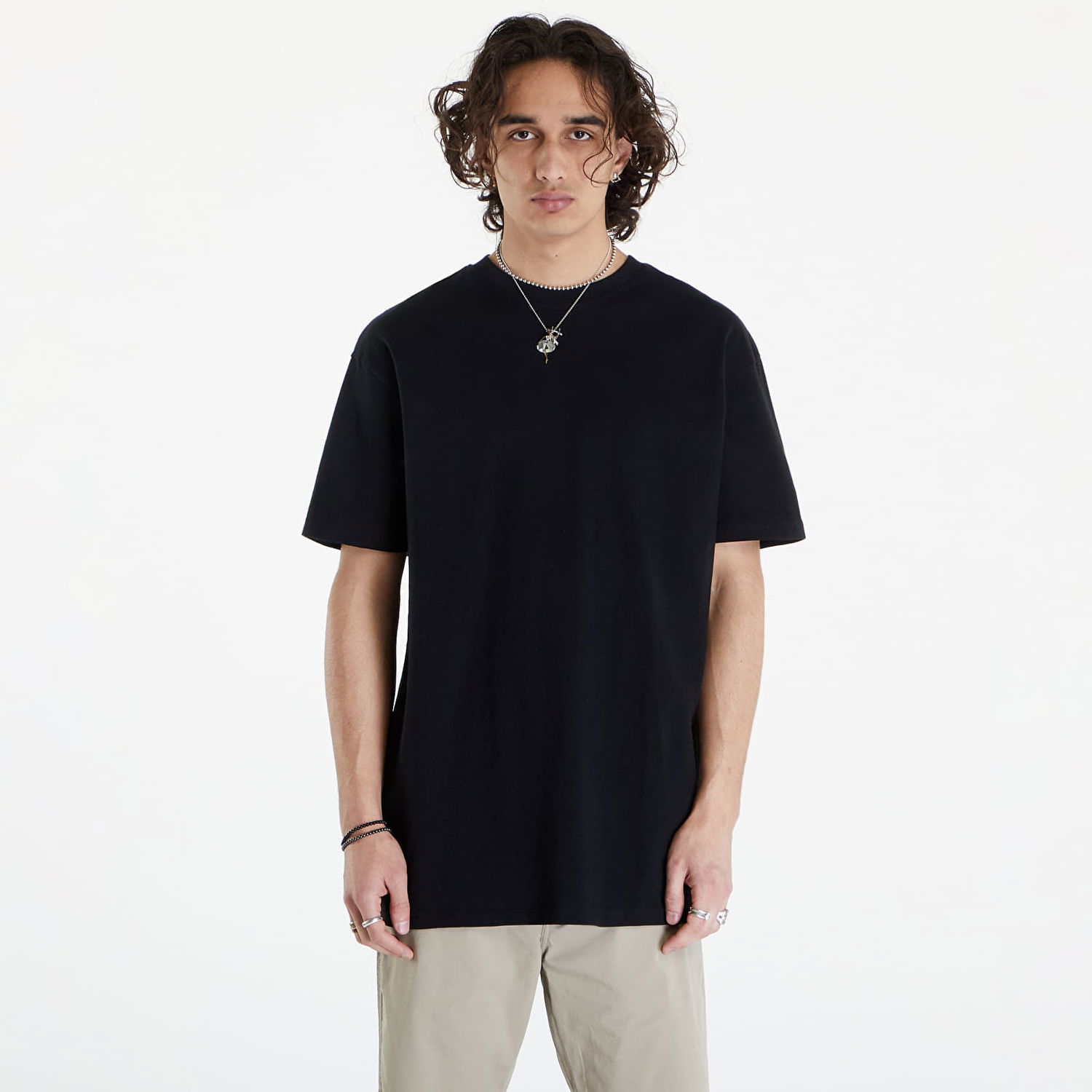 Tričko Urban Classics Heavy Oversized Tee 2-Pack Black/ Black Čierna | TB1778A-03169, 0