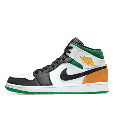 Tenisky a topánky Jordan Air Jordan 1 Mid SE "White Laser Orange Lucky Green" Rôznofarebný | 852542-101, 4
