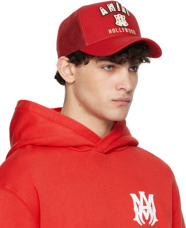 Šiltovka AMIRI 'MA' Hollywood Trucker Cap Červená | AMHACP1029, 1