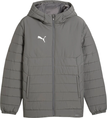 Prešívaná bunda Puma teamAdiitions Padded Hooded Jacket Šedá | 659795-13, 0
