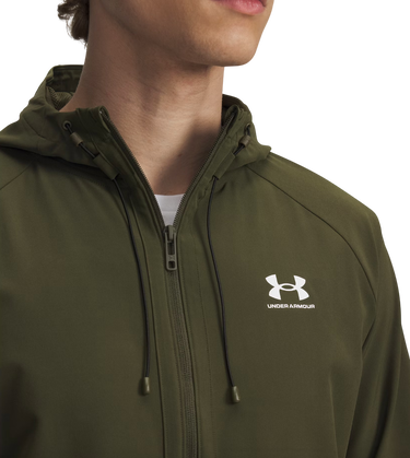 Bunda Under Armour Vibe Woven Hooded Jacket Zelené | 6003001-002, 2