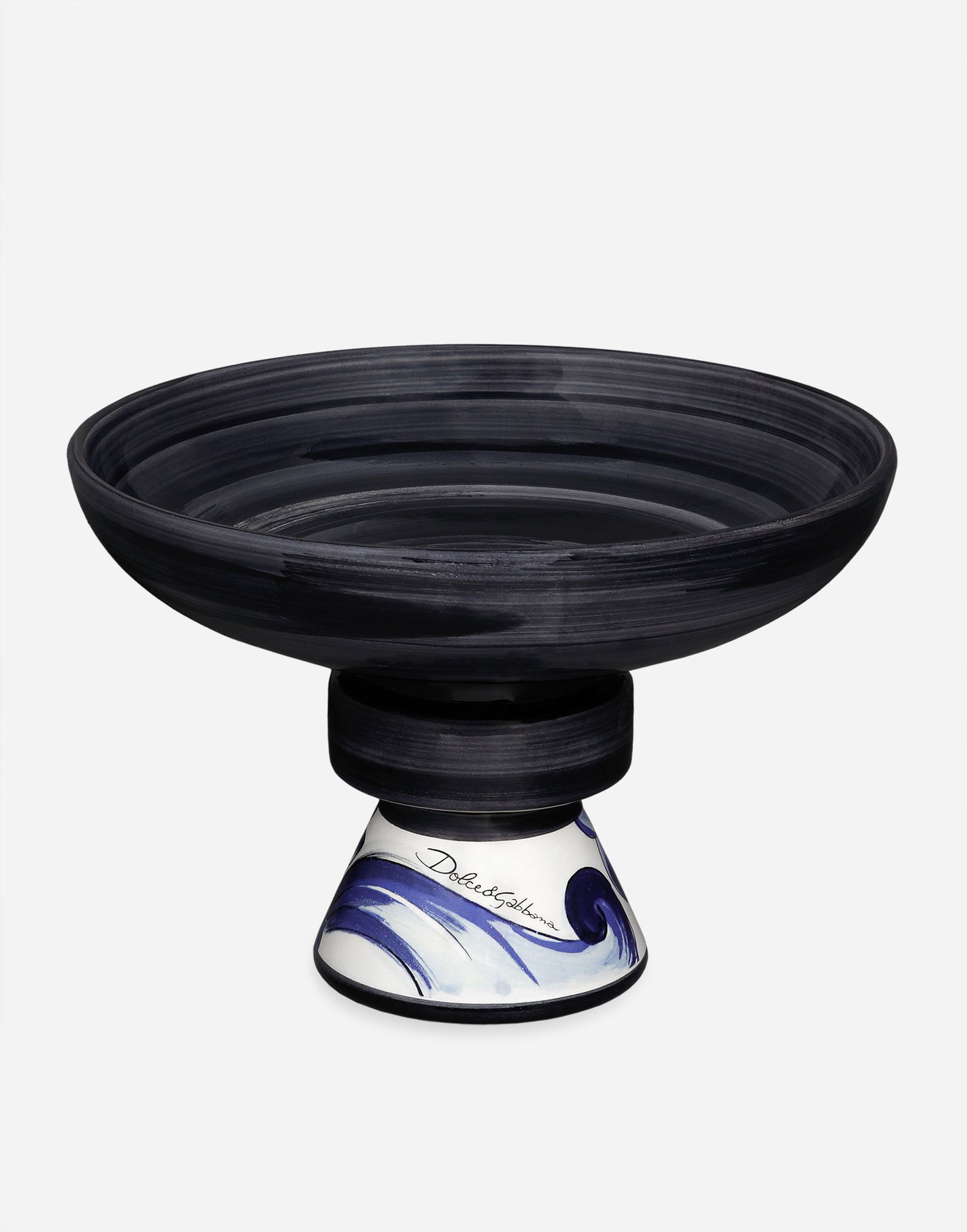 Home decor Dolce & Gabbana Dolce & Gabbana Ceramic Serving Platter Modrá | TCC189TCACDUB001, 1