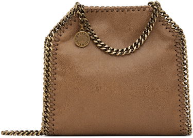 Taška cez rameno Stella McCartney Falabella Tiny Chain Shoulder Bag Hnedá | 391698WP0405, 0