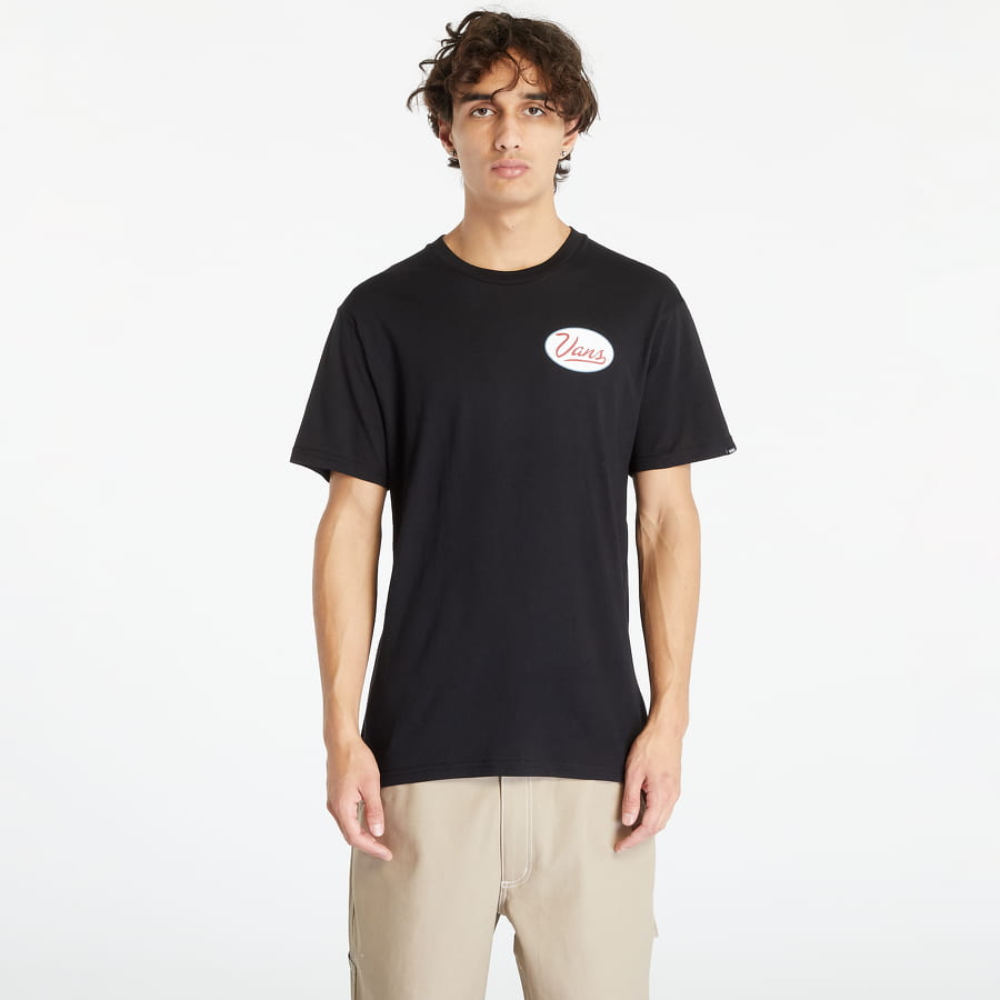 Tričko Vans Gas Station Logo Tee Black Čierna | VN0008FBBLK1, 0