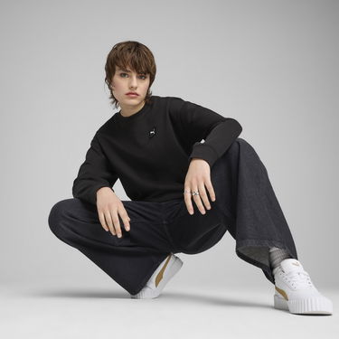 Mikina Puma ESS Elevated Comfort Sweatshirt Čierna | 685017_01, 2