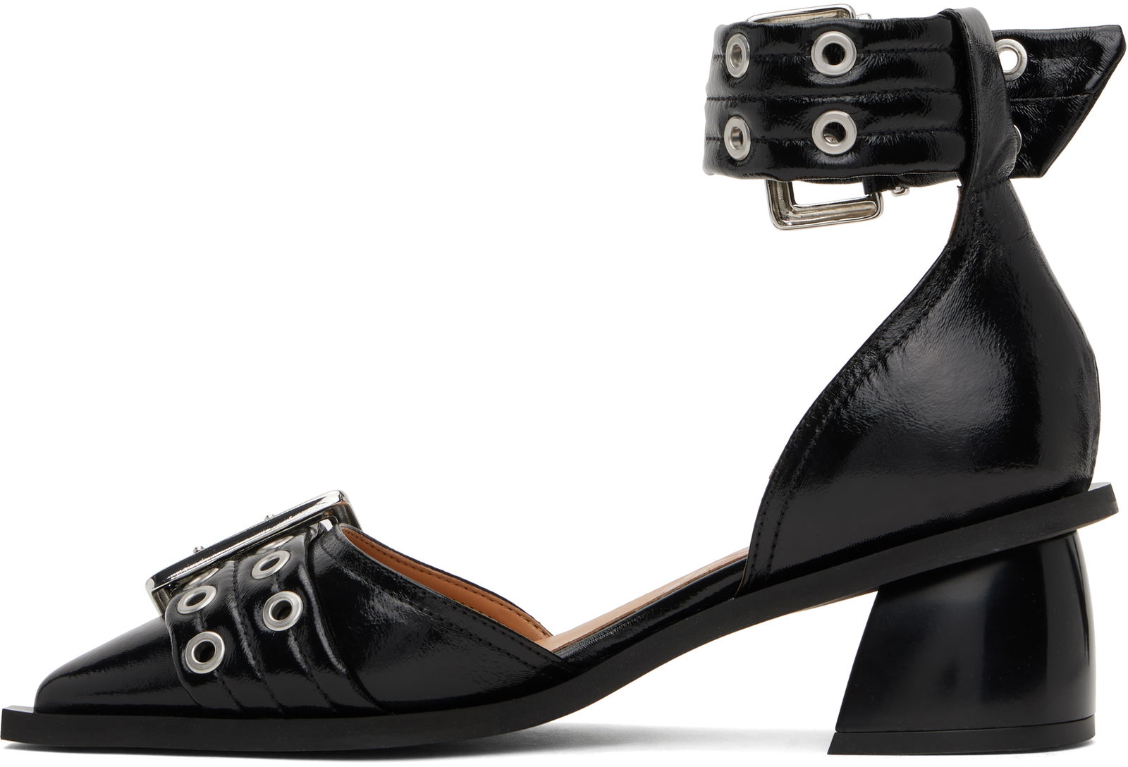 Buckle Open Cut Pumps