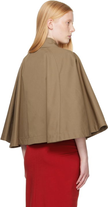 Bunda Burberry Burberry Capelet Jacket Béžová | 8110706, 2