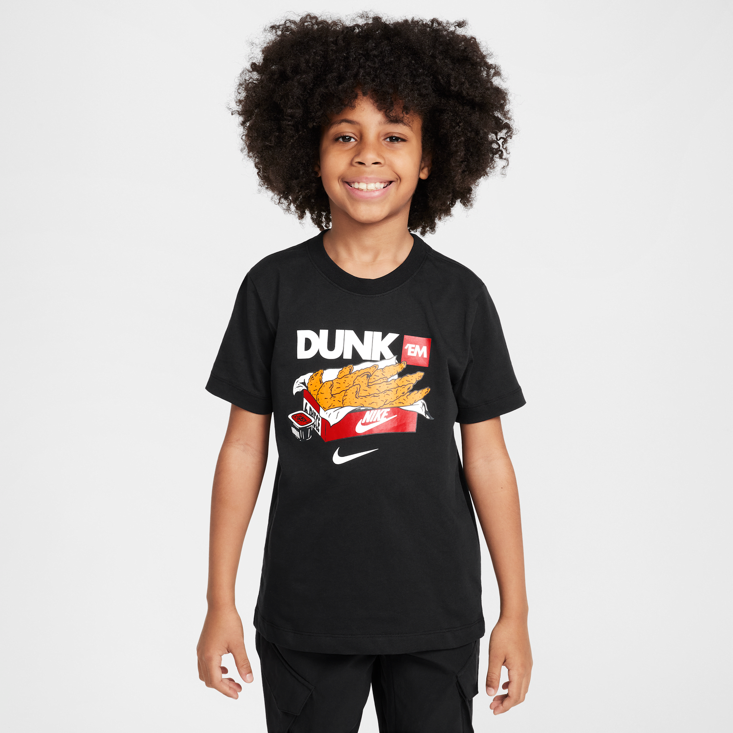 Tričko Nike Nike Sportswear Dunk 'Em T-Shirt Čierna | HQ3235-010, 0