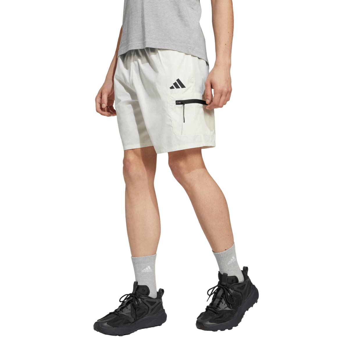 Šortky adidas Originals Casual Explore Woven Shorts Biela | JF3348, 0
