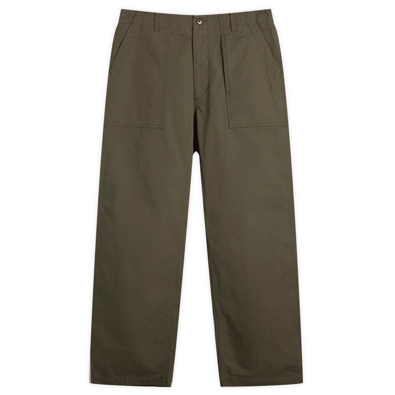 Nohavice Engineered Garments Heavyweight Ripstop Fatigue Pants, Size Small Zelené | 25F1F004-BK002, 0