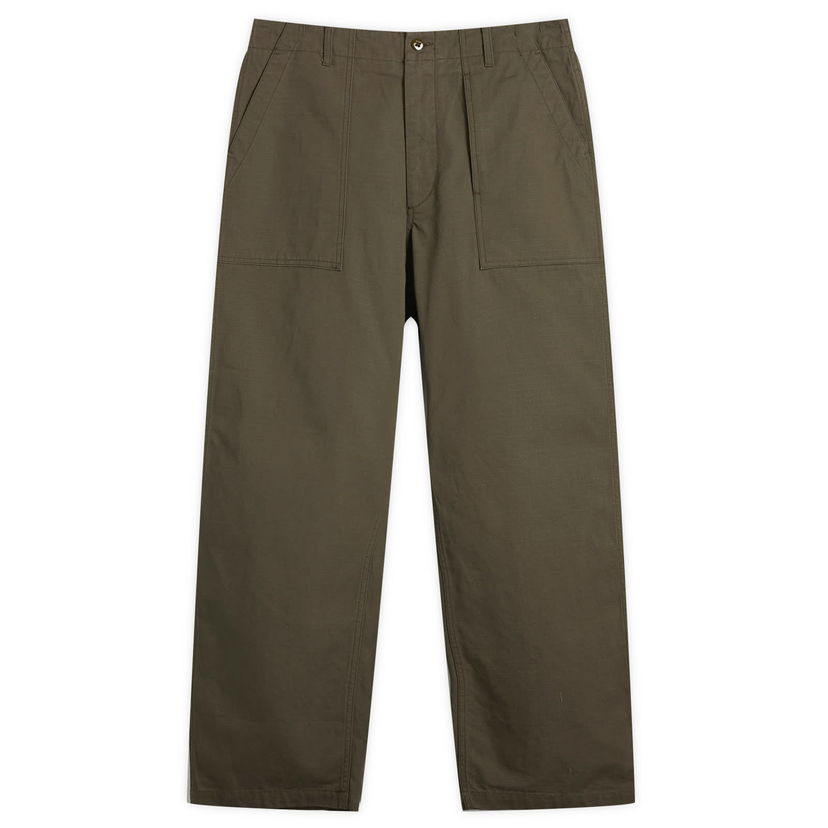Nohavice Engineered Garments Heavyweight Ripstop Fatigue Pants, Size Small Zelené | 25F1F004-BK002
