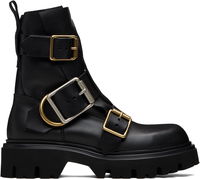 Empire Buckle Platform Boots