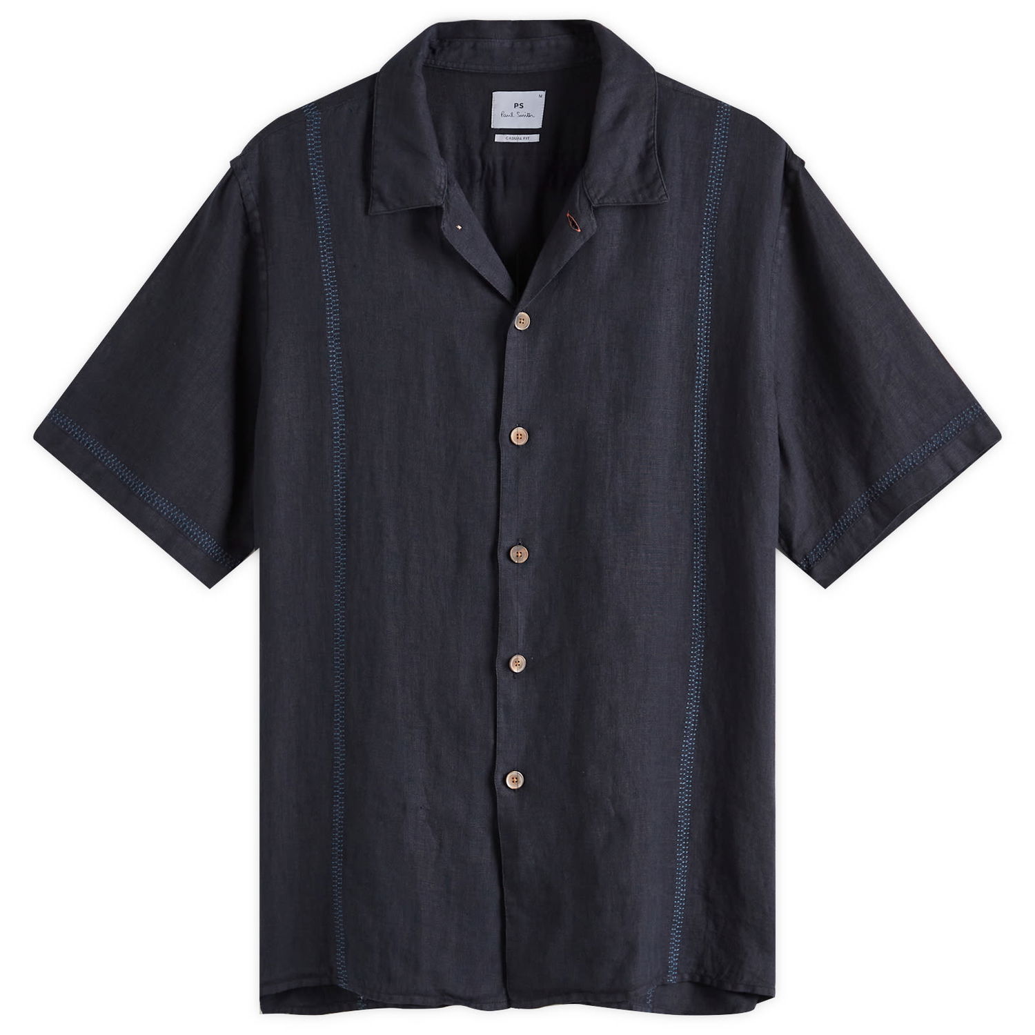 Košeľa Paul Smith Paul Smith Stitch Embroidered Vacation Shirt Navy | M2R-695UE-P22354-49, 0