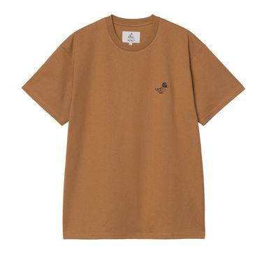 Tričko Carhartt WIP Short Sleeve Duck Graphic T-Shirt Hnedá | A242086_9, 0