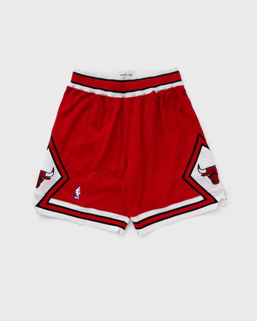 Šortky Mitchell & Ness NBA Authentic Shorts Chicago Bulls Road 1997-98 Červená | ASHRGS18114-CBUSCAR97, 3