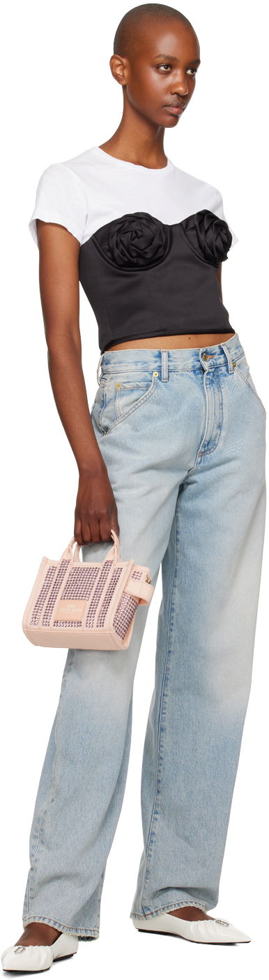Marc Jacobs The Crystal Canvas Crossbody Tote Bag