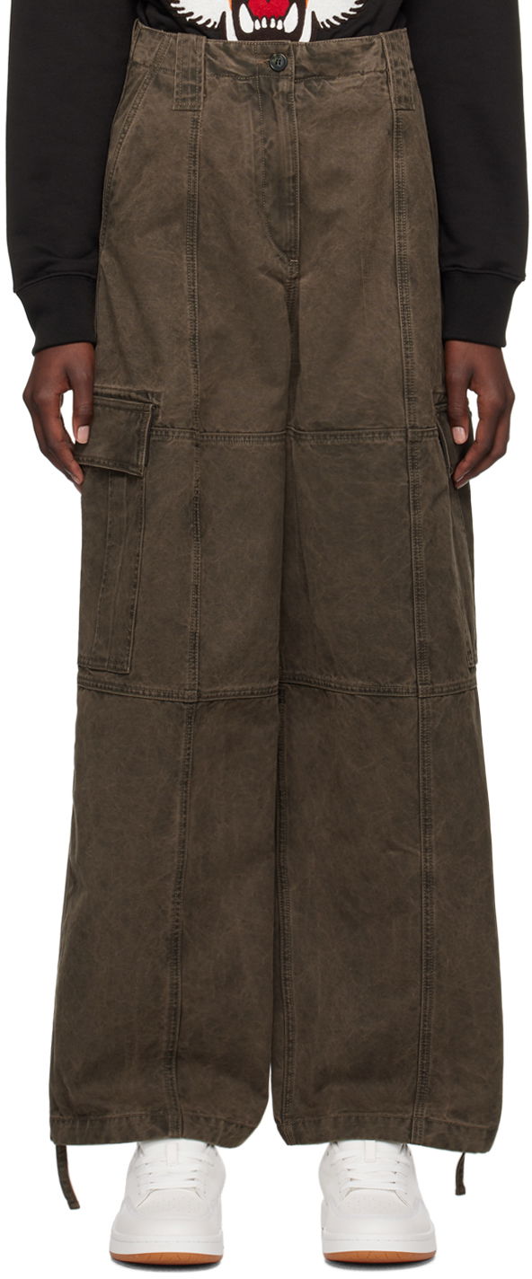 Cargo nohavice KENZO Gray Paris Cargo Pants Šedá | FE62PA0909GK, 0