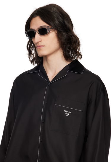 Slnečné okuliare Prada Prada Rectangular Sunglasses Šedá | 0PR 06YS 12R09T53 8056262083352, 3