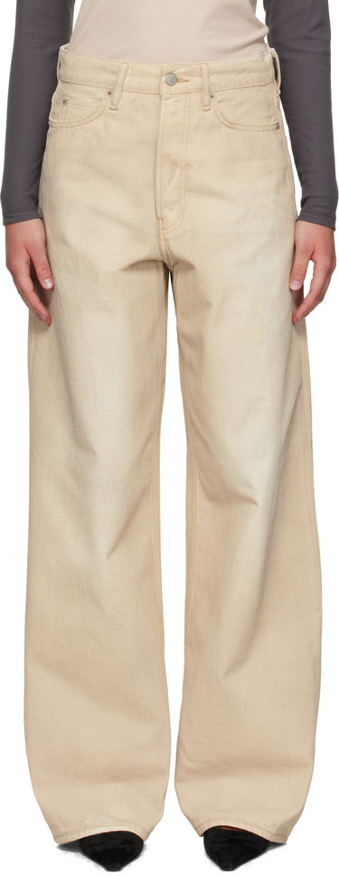 Džínsy Acne Studios Acne Studios 1981 Loose Fit Jeans Béžová | C00084-, 0