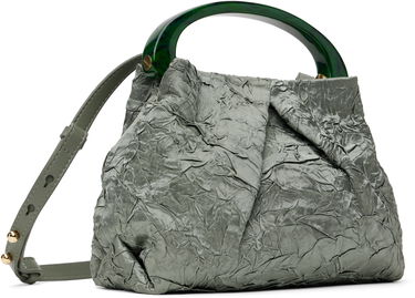 Kabelka Dries Van Noten Dries Van Noten Small Folded Crushed Bag Zelené | 251-011524-1428, 1