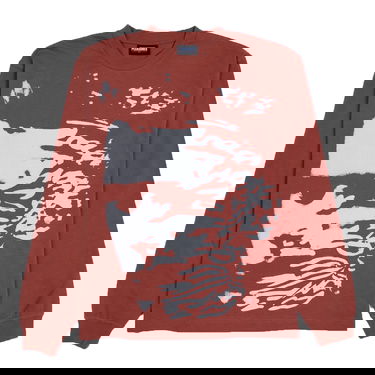 Tričko Pleasures Hated Tee Oranžová | P22W001-BRICK, 3