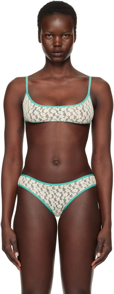 Podprsenka Baserange Musial Lace Bra Zelené | BRMU-LA-SP25, 0