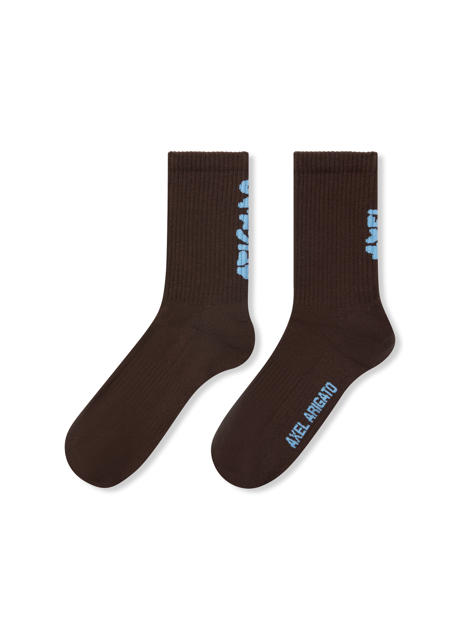 Ponožky AXEL ARIGATO Ribbed Socks Hnedá | X3956005, 0