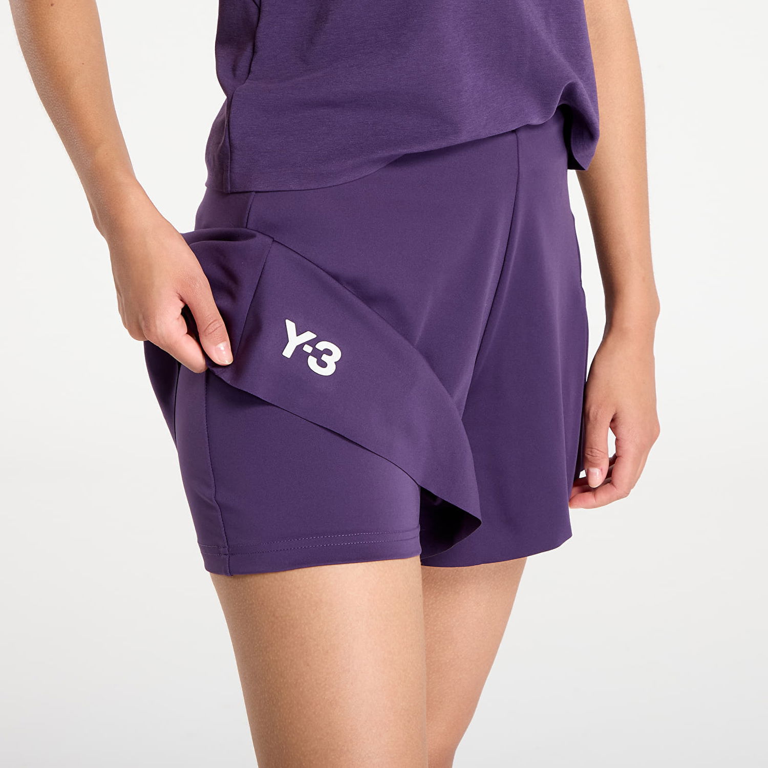 Šortky Y-3 Y-3 Match Shorts Fialová | JW0128, 1