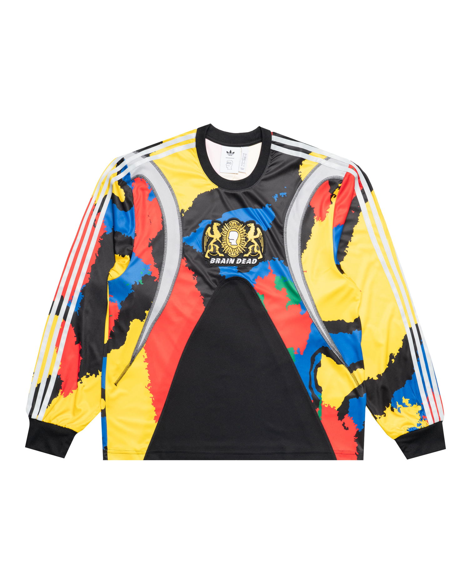 Dres adidas Originals Originals x Brain Dead Abstract Print Long-Sleeve Jersey Rôznofarebný | JY7958, 0