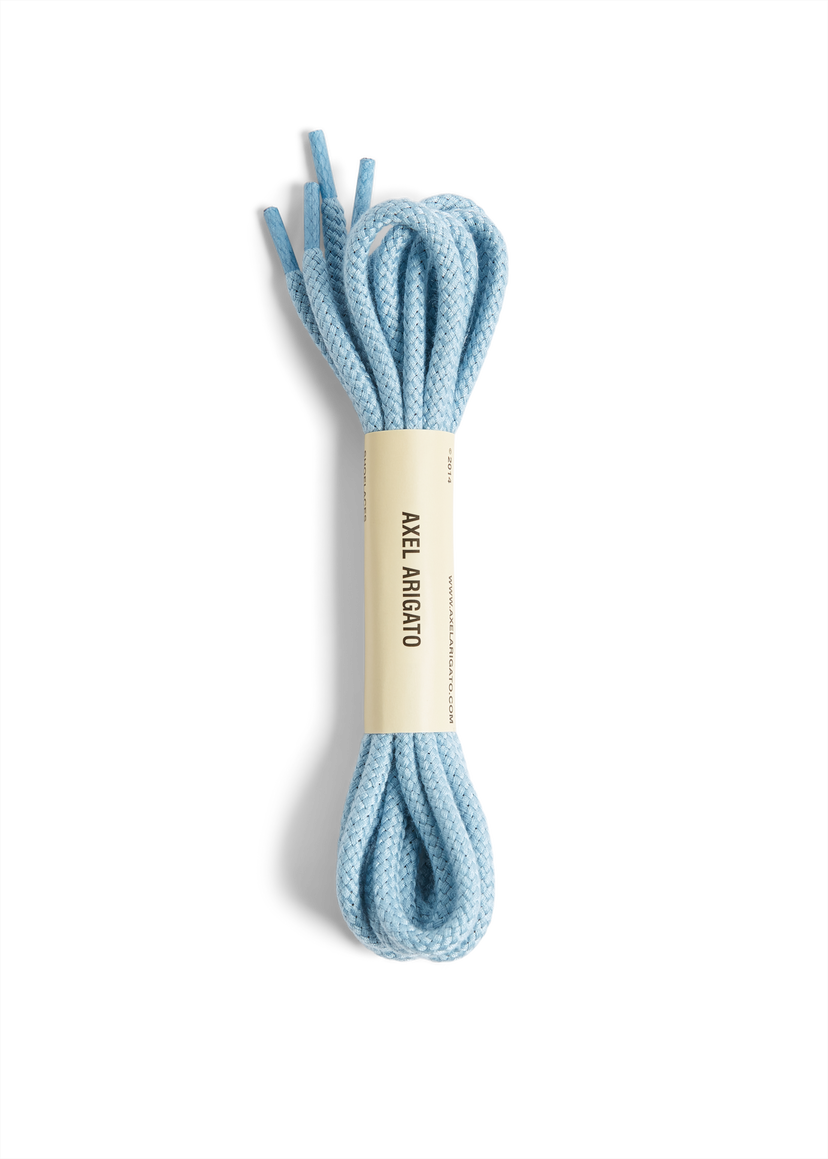 Starostlivosť o obuv AXEL ARIGATO Round Laces - 135cm Modrá | O4298005