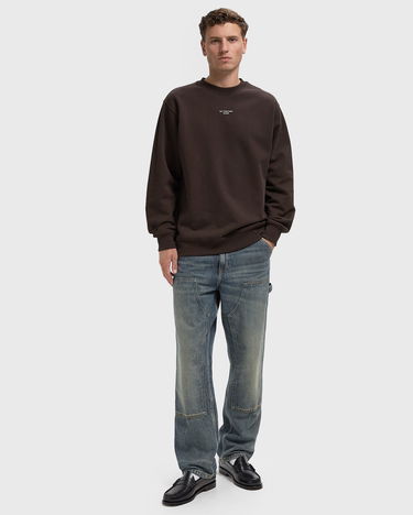 Mikina Drôle de Monsieur Classic Slogan Sweatshirt Hnedá | I-SW148-CO127-DBN, 2