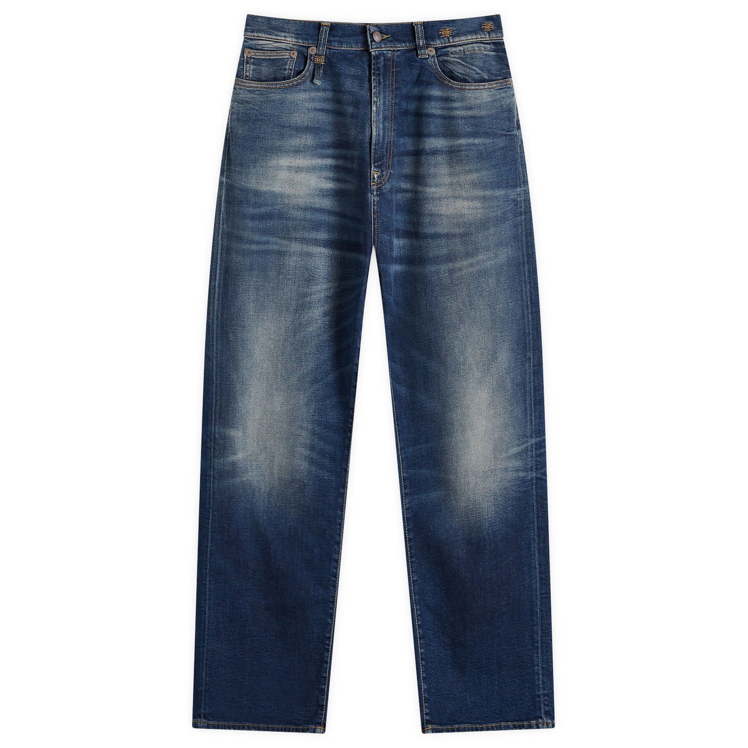 Džínsy R13 R13 Venti Straight Leg Jeans Size 25 Modrá | R13WD065-D144A, 0