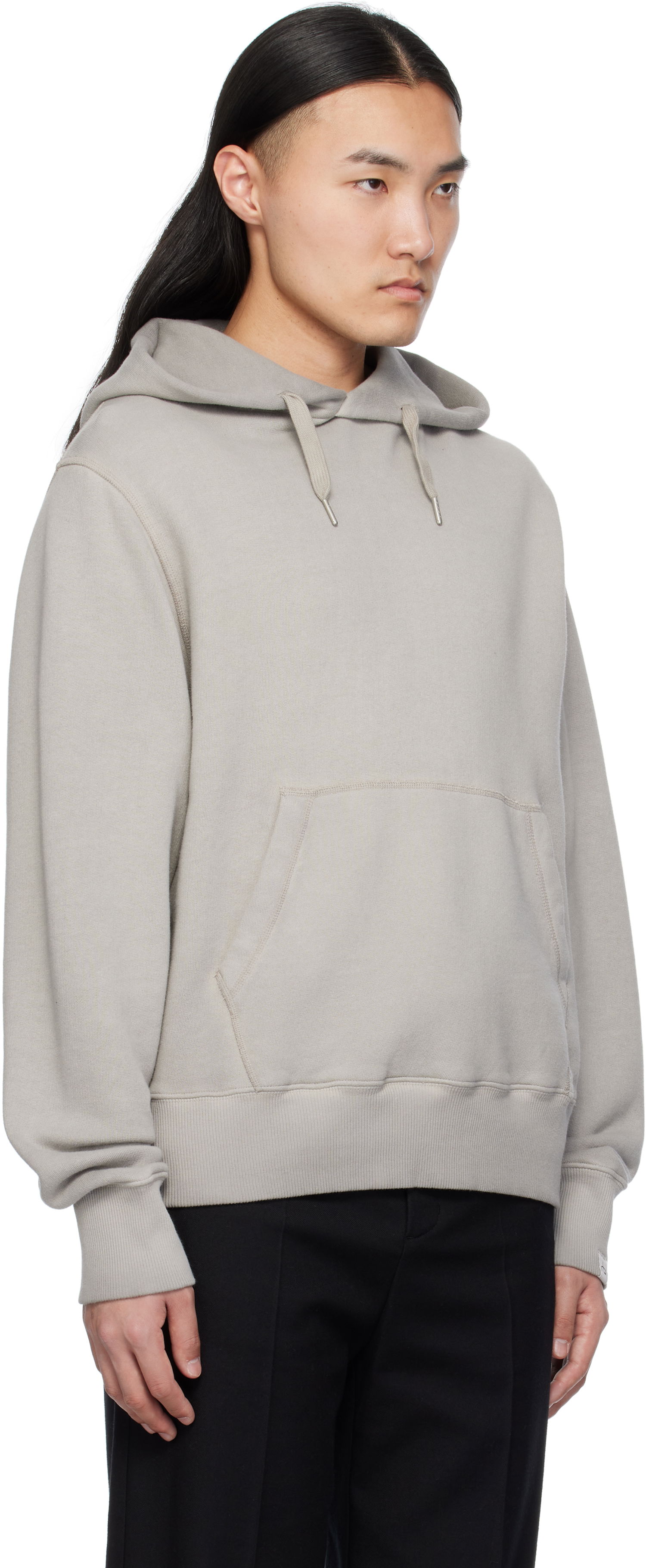 Mikina rag & bone Rag & Bone Damon Vintage Terry Hoodie Šedá | MBC24FT031V131, 1