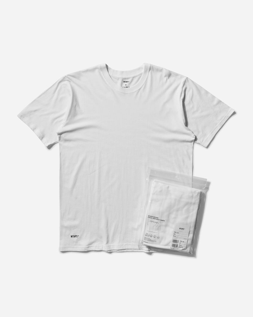 Tričko WTAPS 3-Pack Crew Neck T-Shirt Biela | 242MYDT-UWM01 004