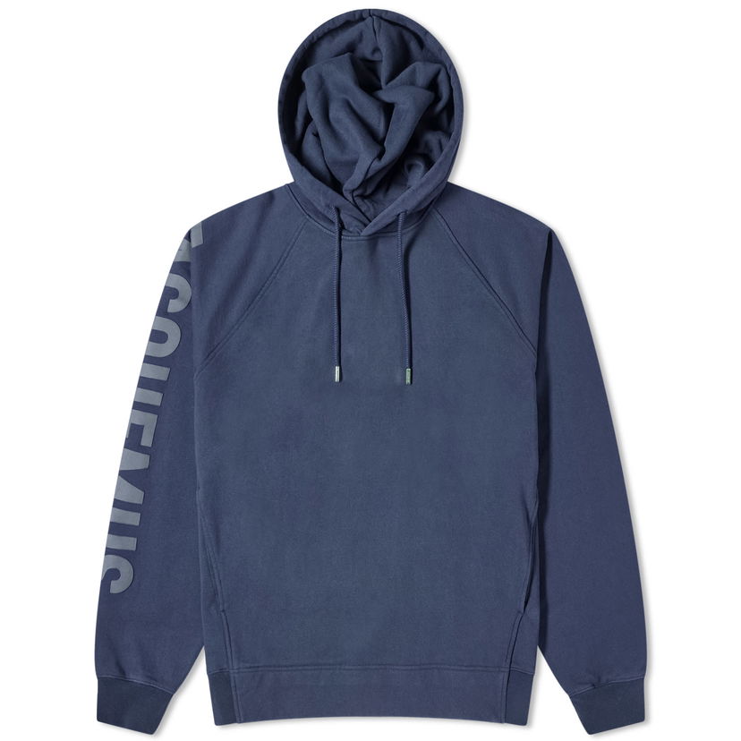 Mikina Jacquemus Typo Hoodie Navy | 24E245JS234-2341-392