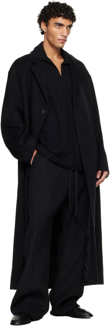 Nohavice Fear of God Wool Cashmere Drawstring 70's Trousers Čierna | FG25FW65-655DWC-021, 3