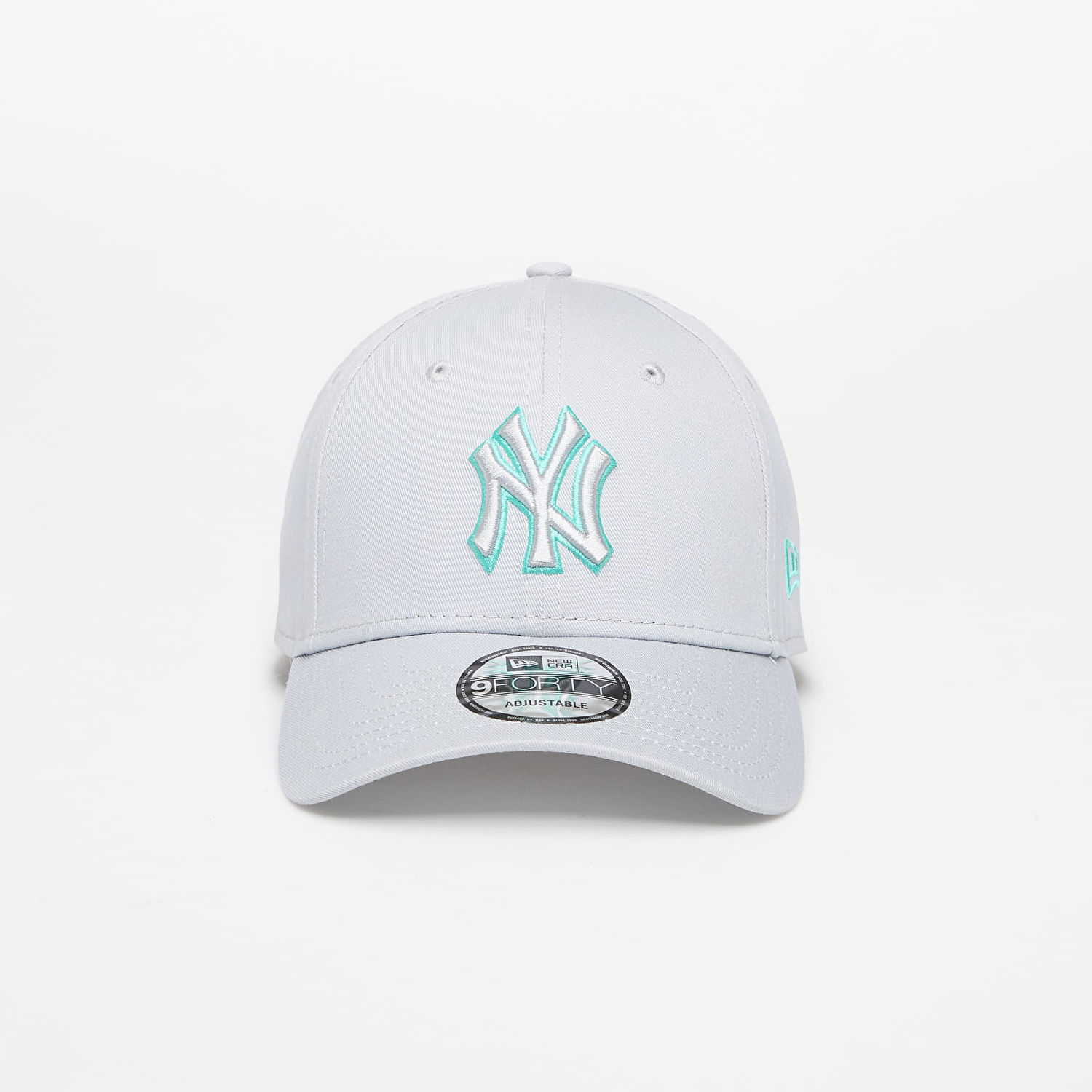 Šiltovka New Era New Era New York Yankees Team Outline 9FORTY Adjustable Cap Šedá | 60667391, 0