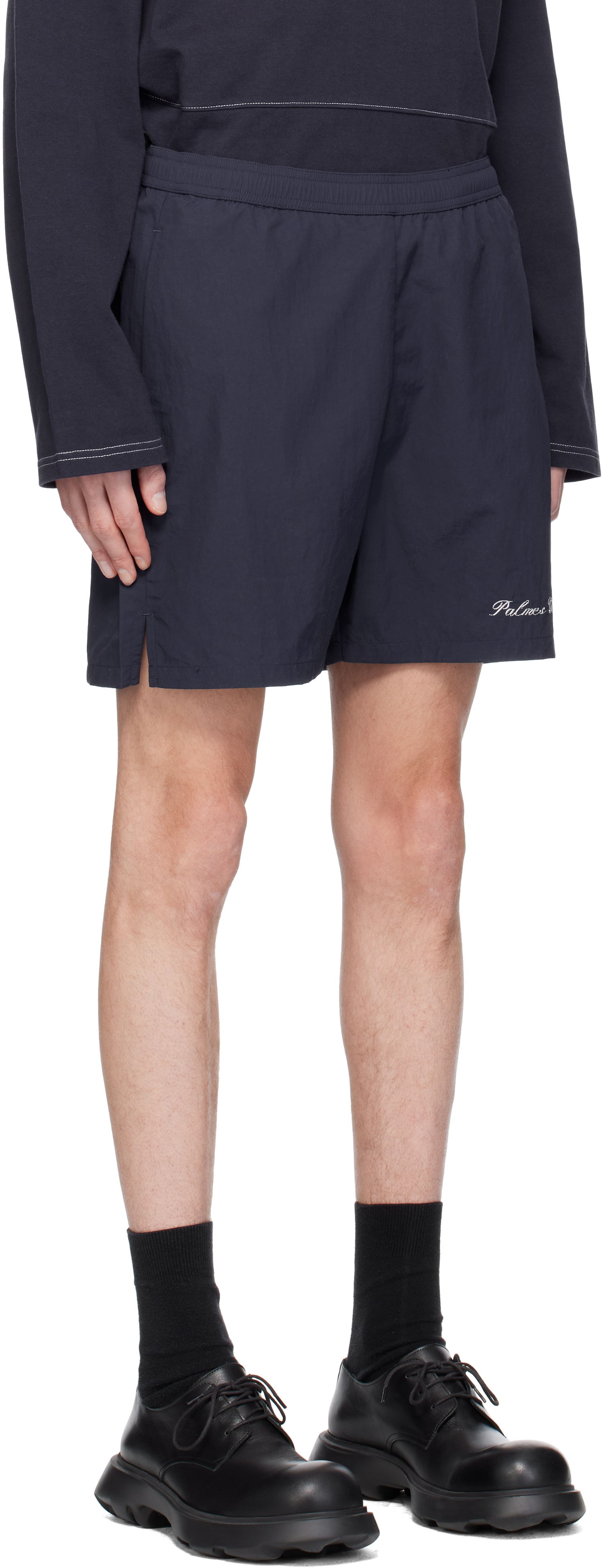 Šortky Palmes Palmes Global Tennis Shorts Navy | P65-0016-660, 1