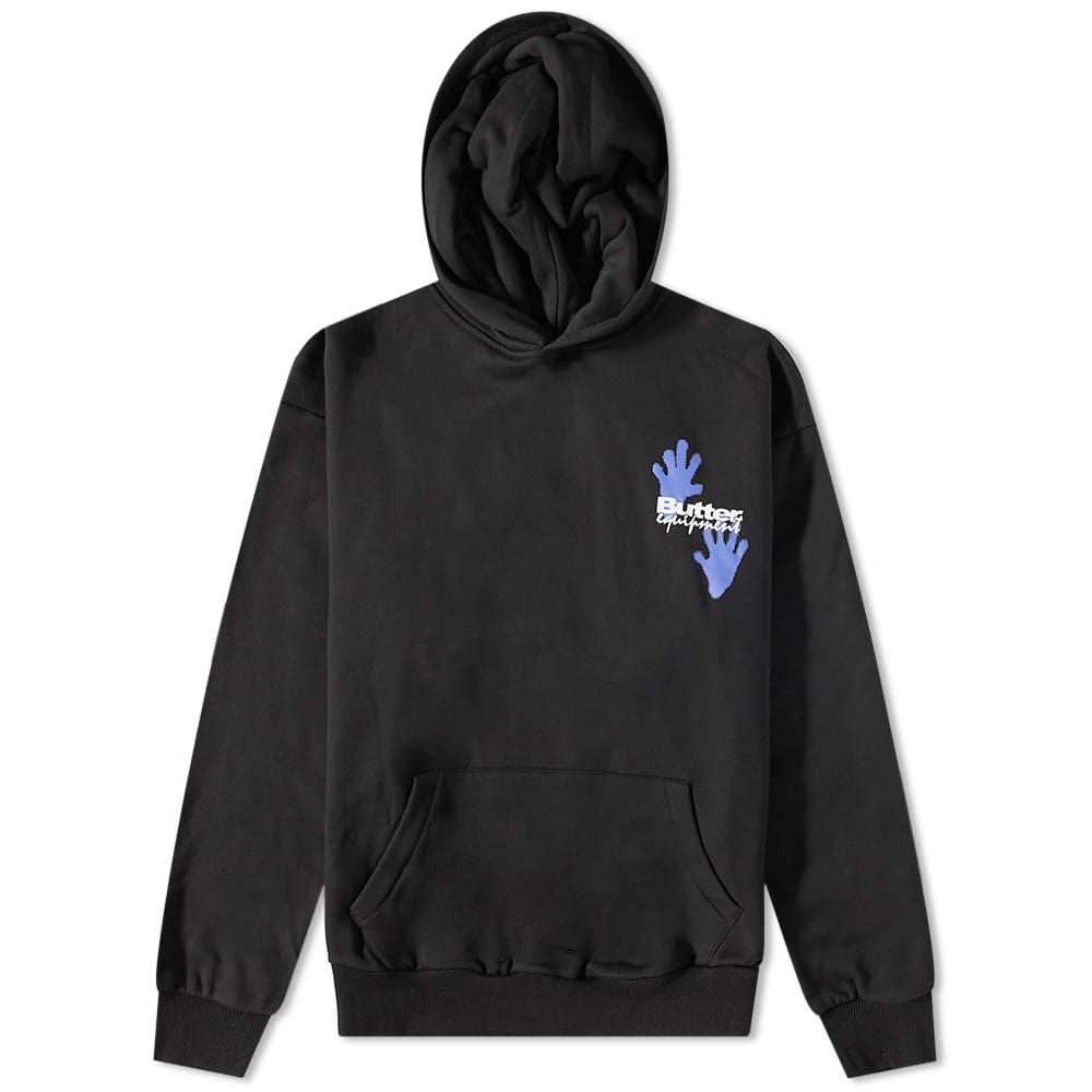 Mikina Butter Goods Amphibian Hoody Čierna | BGQ422D11001, 0