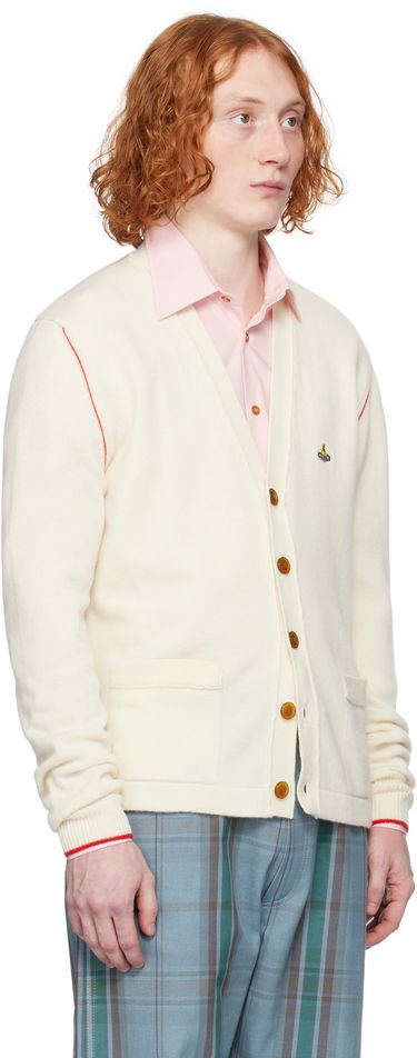 Sveter Vivienne Westwood Vivienne Westwood Alex Cardigan Biela | 27010014-Y0018-AAA-, 1