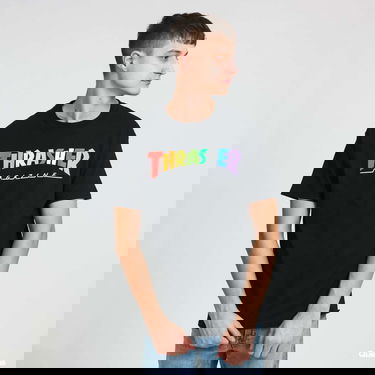Tričko Thrasher Rainbow Mag Tee Black Čierna | 064733, 0