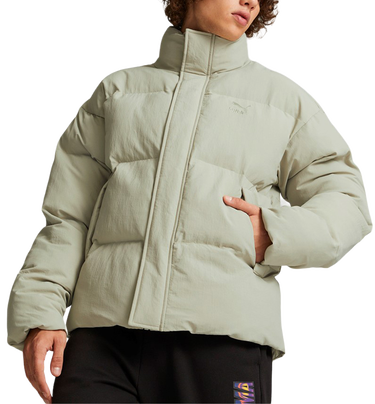 Prešívaná bunda Puma Classics Oversized Polyball Puffer Jacket Zelené | 53557368, 0